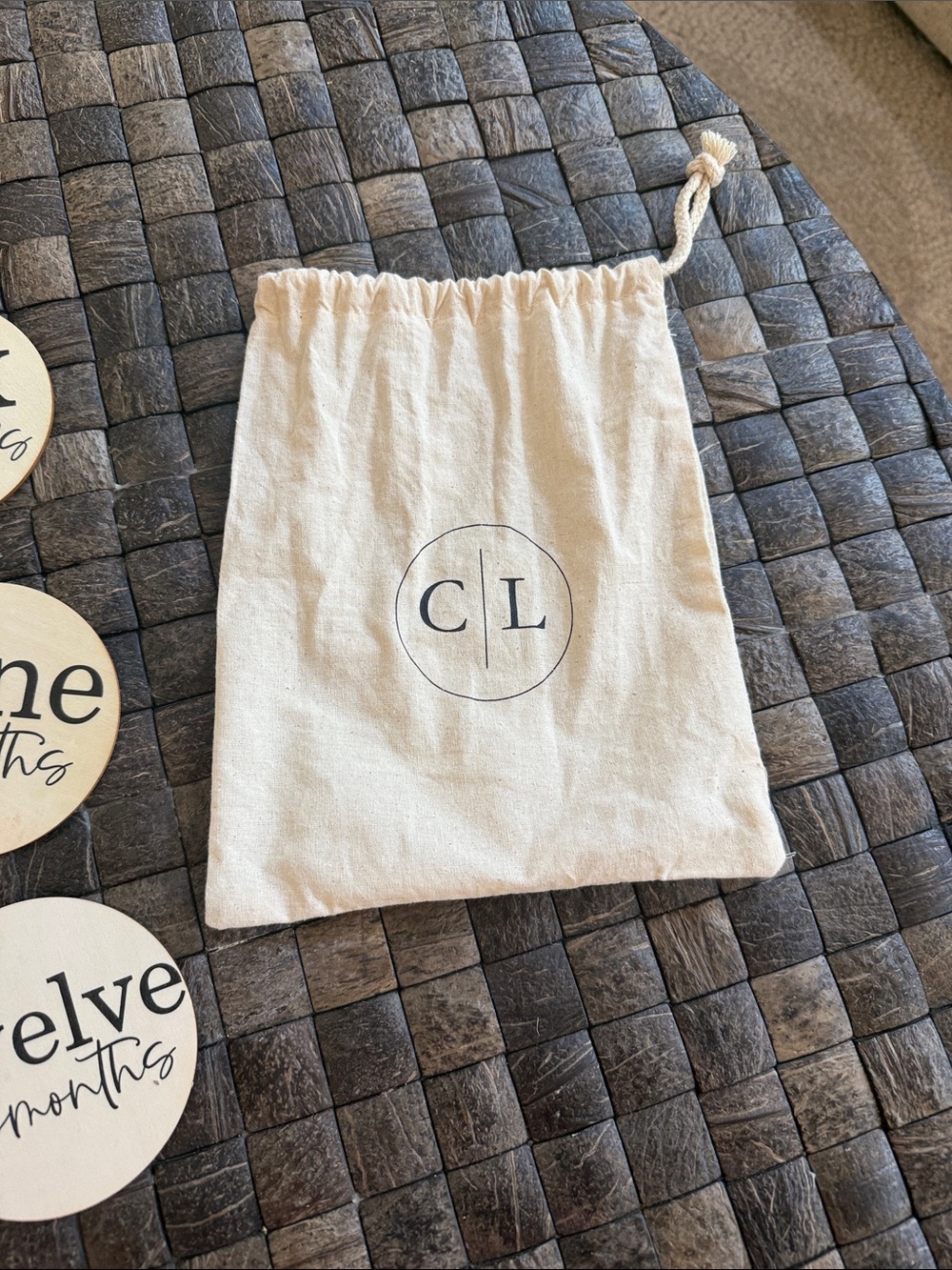 Caden Lane baby month discs